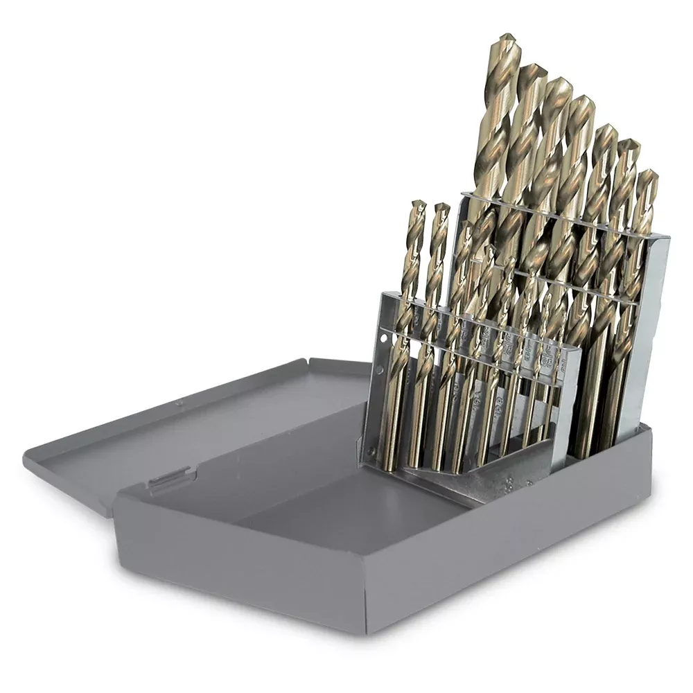 15pc Drill Set - Jobber - Cobalt