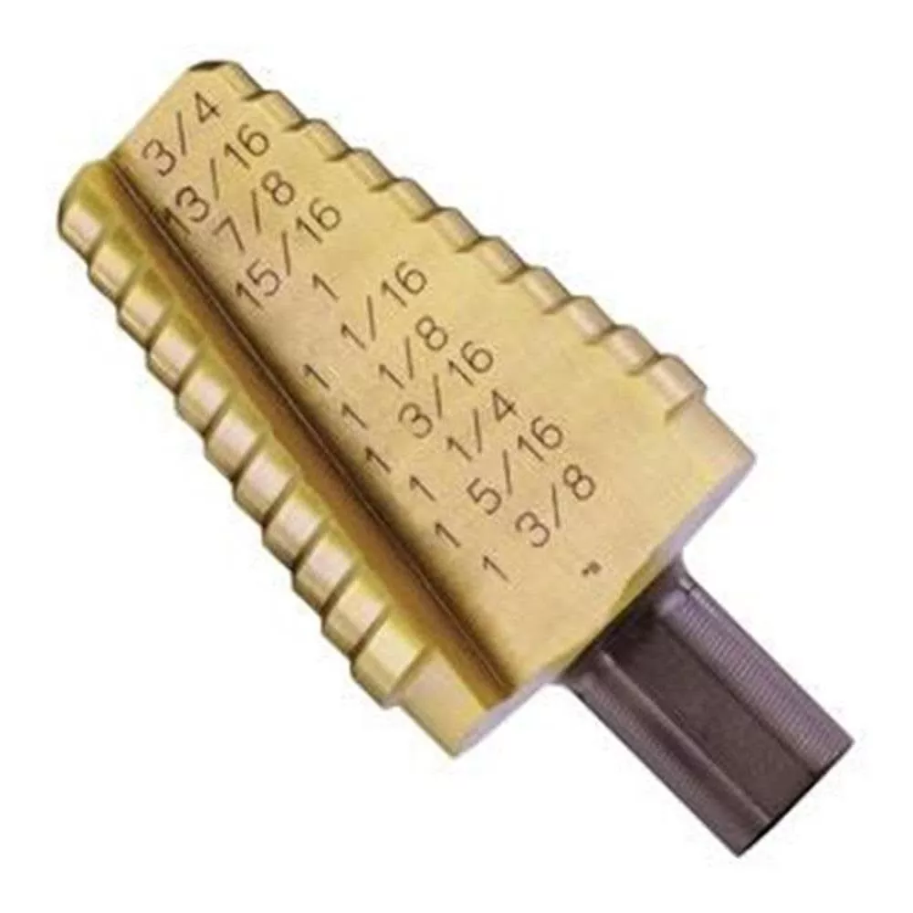 #21 Unibit (TiN) Step Drill 13/16 In. to 1-3/8 In. 10 Hole Sizes IRWIN At Unbeatable Price