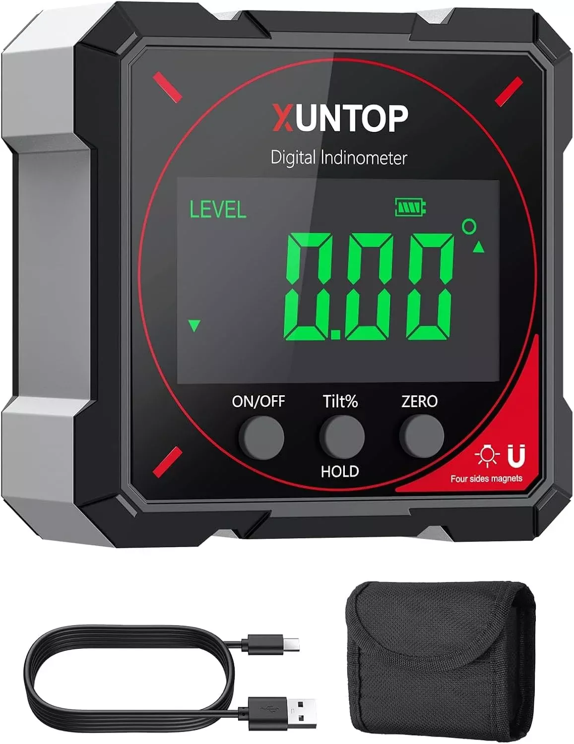 XUNTOP Magnetic Angle Gauge : Precision for Every Angle